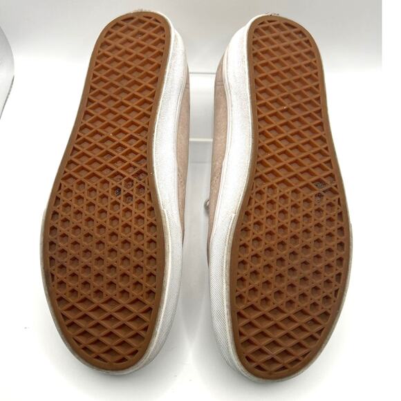 VANS Authentic (Pig Suede) Unisex 8.5 W 7M Tan Scotchgard Protection - Picture 8 of 9